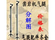 點(diǎn)擊查看詳細(xì)信息<br>標(biāo)題：氣腿式鑿巖機(jī)氣腿分解圖 氣腿配件 支腿配件 FT160系列氣腿配 閱讀次數(shù)：243